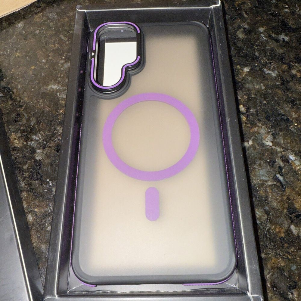 TIANNIUKE for Samsung Galaxy S23 Plus Case, Compatible with MagSafe, Purple